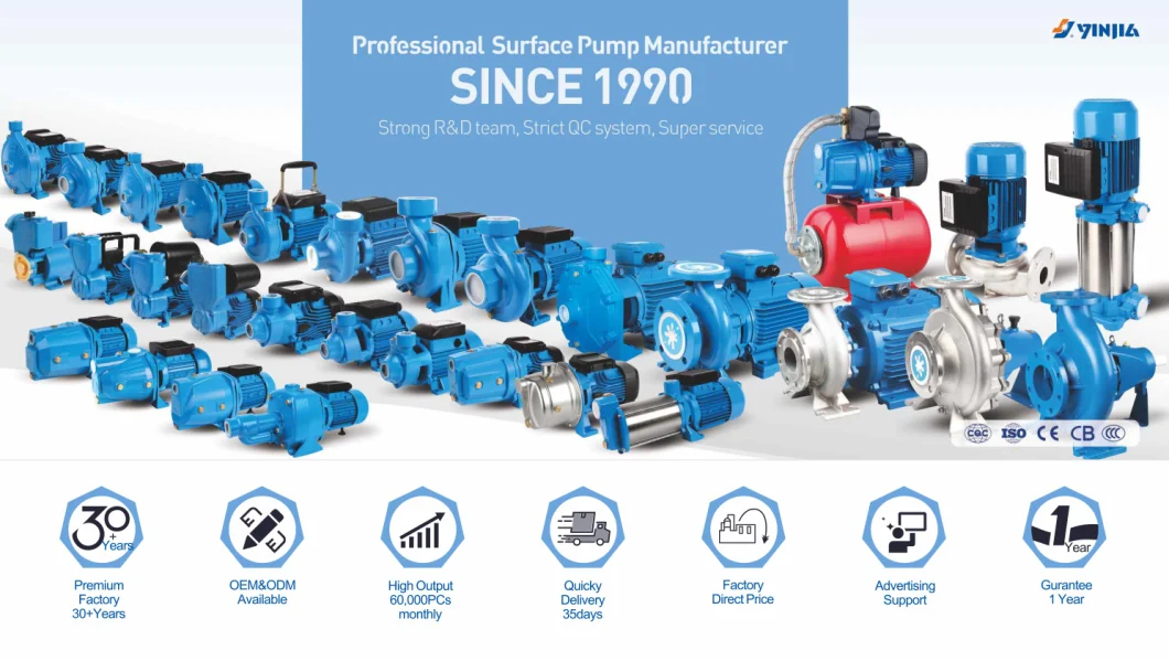Factory Directly Sale high Quality High Pressure Big Flow Whirlpool Pump for Water Distribution with Pressure Tank