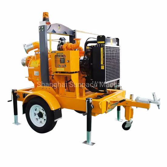 8 Inch Self-Priming Diesel Engine Centrifugal Pump, Flood Control Pump, Trash Pump, Drainage Pump, Fire-Fighting Pump, Irrigation Pump, Diesel Water Pump.