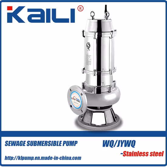 6INCH WQ Non-Clog Submersible water pump