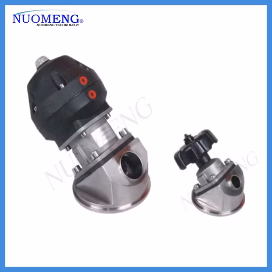 Sanitary Stainless Steel SS304/SS316L Pneumatic Diaphragm Valve