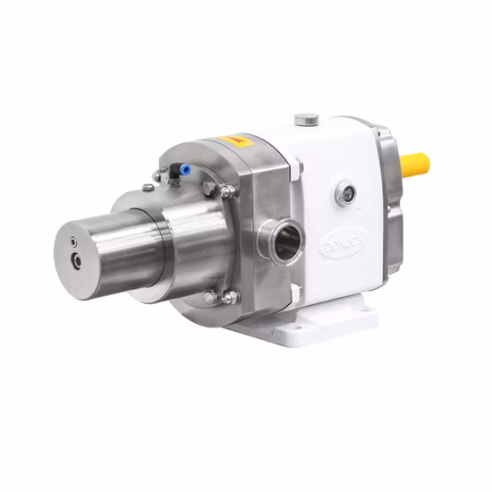 Stainless Steel Sanitary Horizontal Rotor Lobe Pump for Viscous Liquid