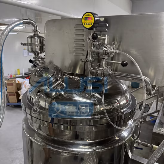 Stainless Steel High Shear Cosmetics/Cream/Lotion Homogenizer Pump