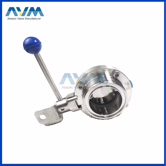 Sanitary Valve Stainless Steel Valve Pneumatic Ball/Butterfly/Check/Diaphragm/Divert Seat/Sampling Valve