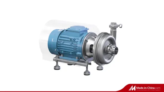 Food Grade Stainless Steel SS304 1.5kw Sanitary Centrifugal Pump for Water and Milk