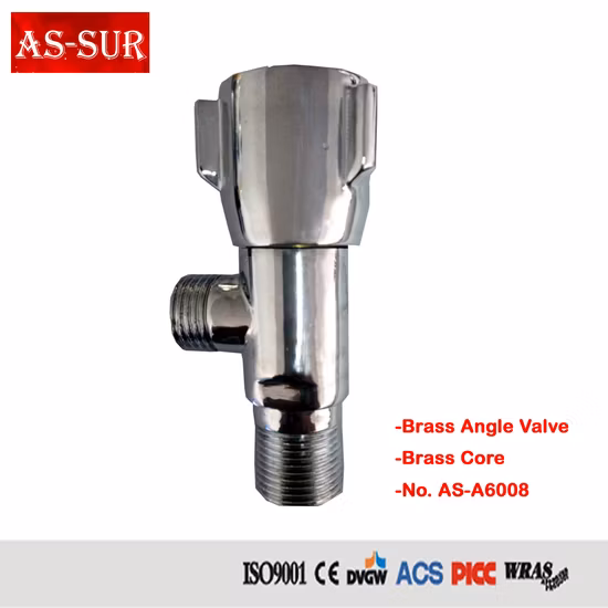 Compact Best Price Low Pressure Brass Wash Basin Angle Seat Water Valve A6003