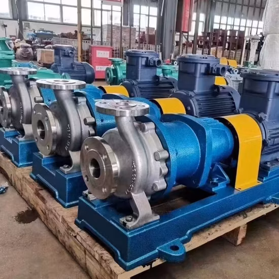 API610 Oh2 Fze Overhung End Suction Centrifugal Oil Pump for Chemical Plants