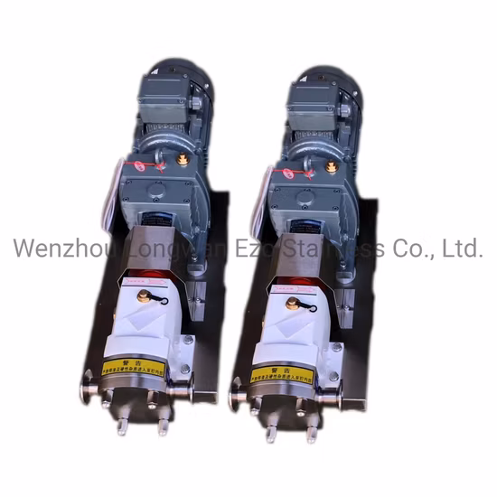 Stainless Steel Sanitary Horizontal Rotor Rotary Lobe Pump