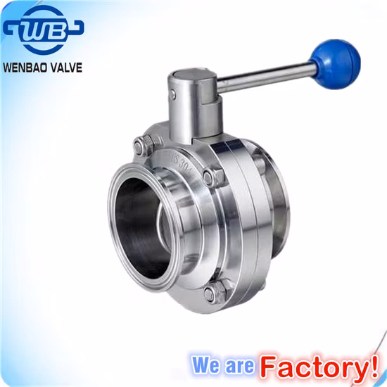Sanitary Stainless Steel 304/316L Muti-Type Manual