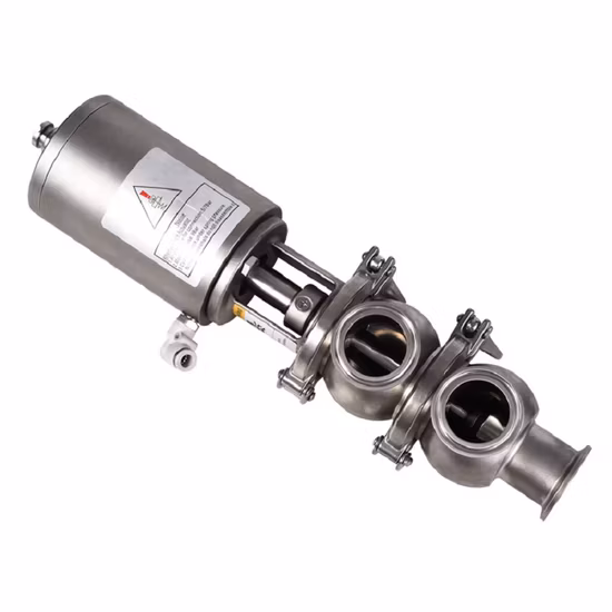 Sanitary Stainless Steel Pneumatic Reversing Valve