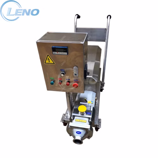 Leno Price Food Mayonnaise Milk Tomato Sauce Ketchup Paste High Viscosity Suction Feeding Pump Sanitary Grade Liquid Transfer Mono Stainless Steel Screw Pump