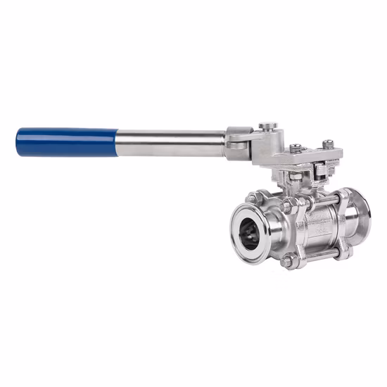 Stainless Steel Sanitary Sanitaire Food Grade Milk Pneumatic Vacuum Butterfly, Diaphragm, Safety Relief Valve, Non Return Check Ball Control Valve (JN-BV1001)